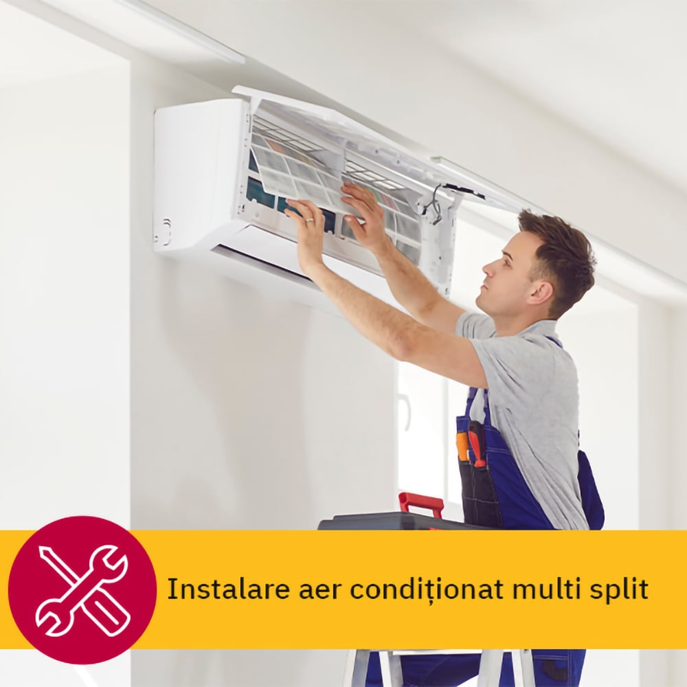 Instalare in 3-5 zile lucratoare pentru aparatele de aer conditionat multi split