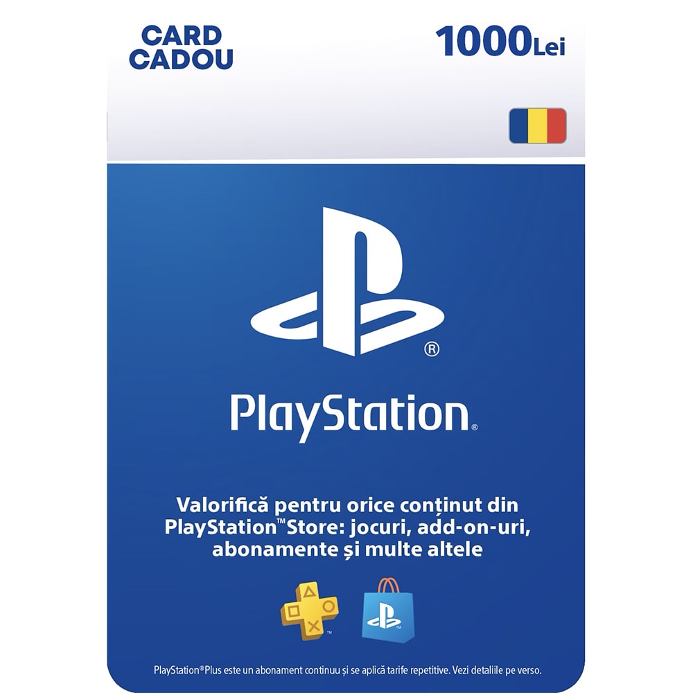 PlayStation Network Card 1000 RON (PSN)