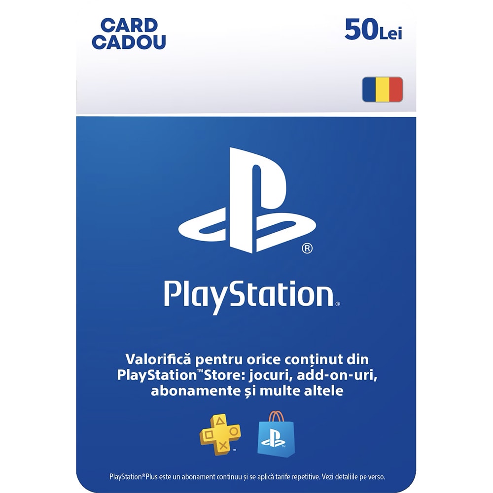 PlayStation Network Card 50 RON (PSN)