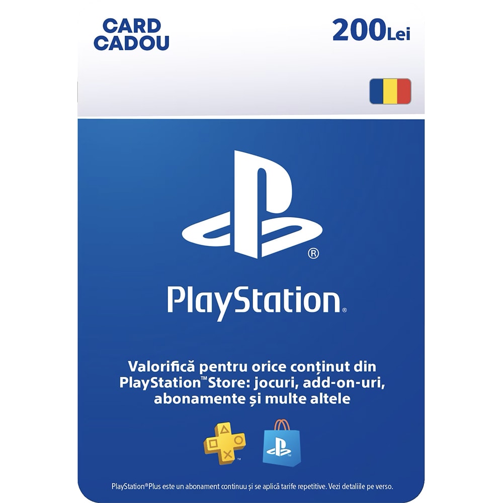 PlayStation Network Card 200 RON (PSN)