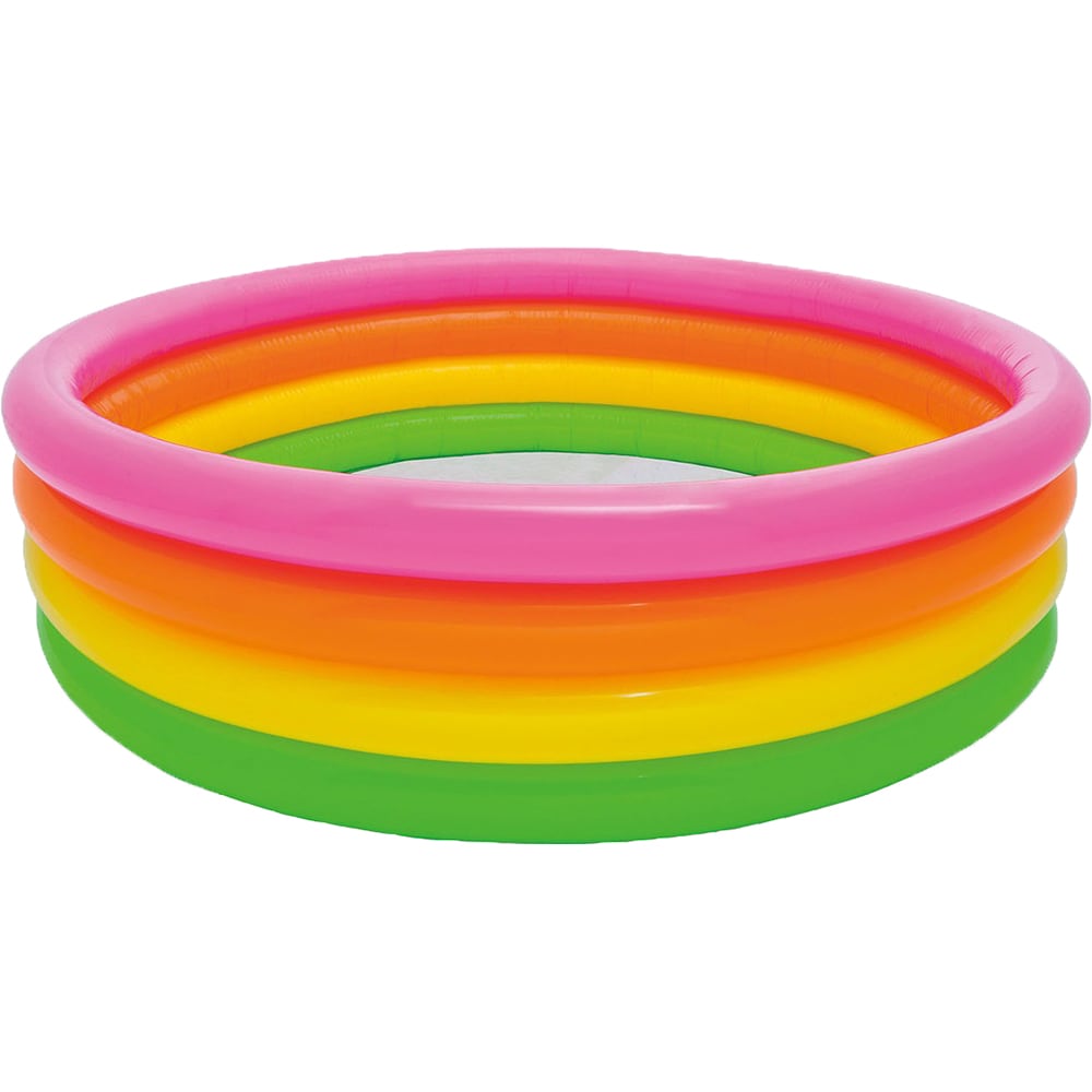 Piscina gonflabila INTEX Sunset Glow, 168 x 46 cm, multicolor