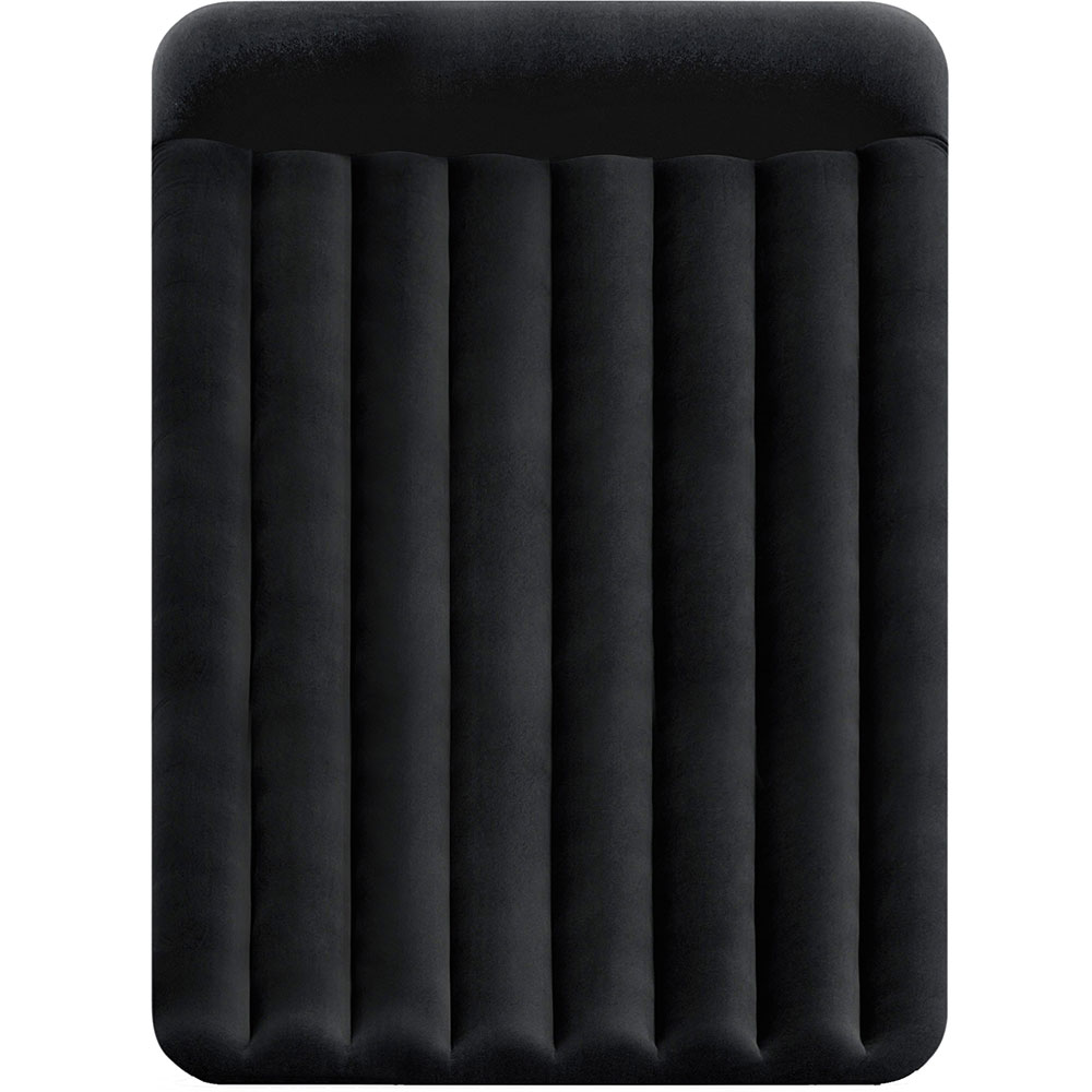 Saltea gonflabila camping INTEX Full Dura Beam, 191 x 137 cm, negru