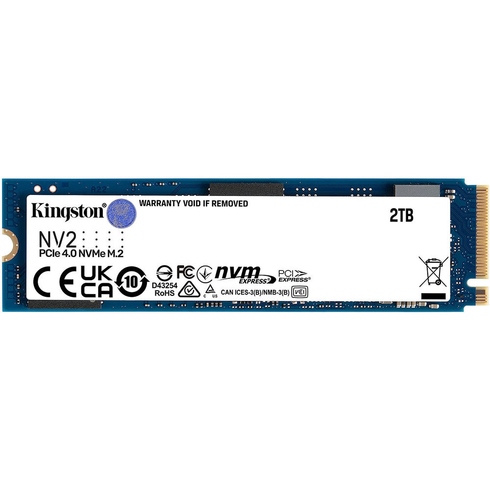 Solid-State Drive (SSD) KINGSTON NV2, 2TB, PCI-Express 4.0 x4, M.2, SNV2S/2000G