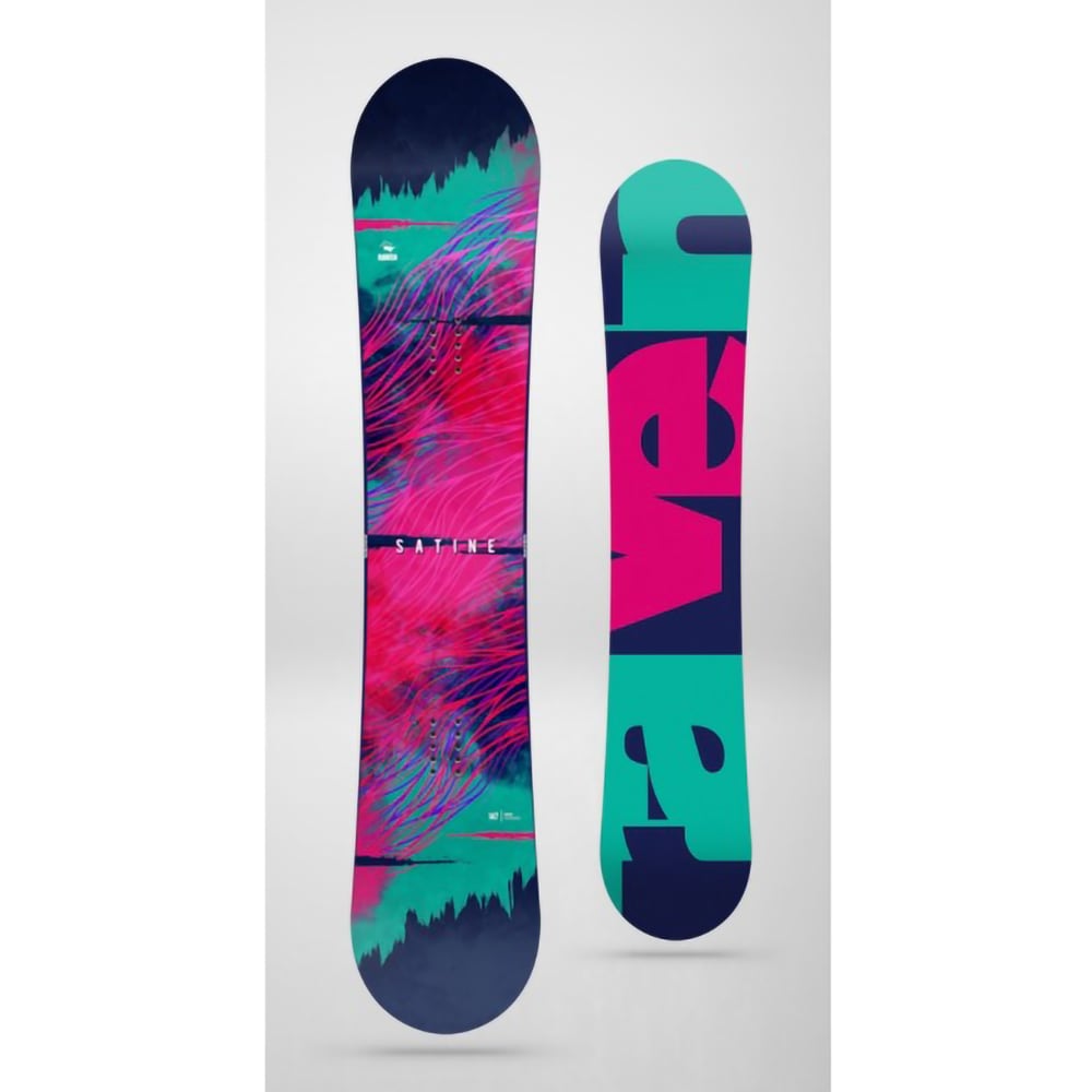 Placa snowboard RAVEN Satine, 150 cm, multicolor