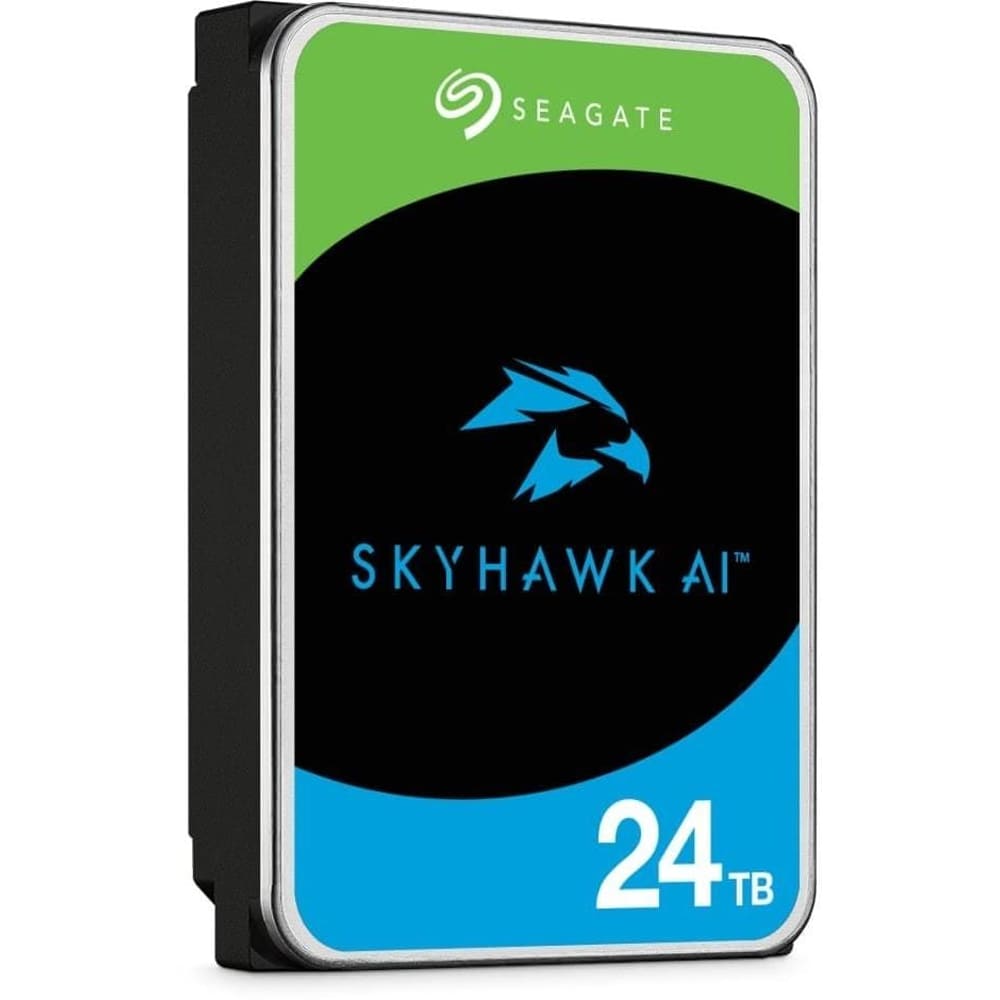 Hard Disk SEAGATE SkyHawk AI Surveillance, 24TB, 7200RPM, SATA3, 512MB, ST24000VE002
