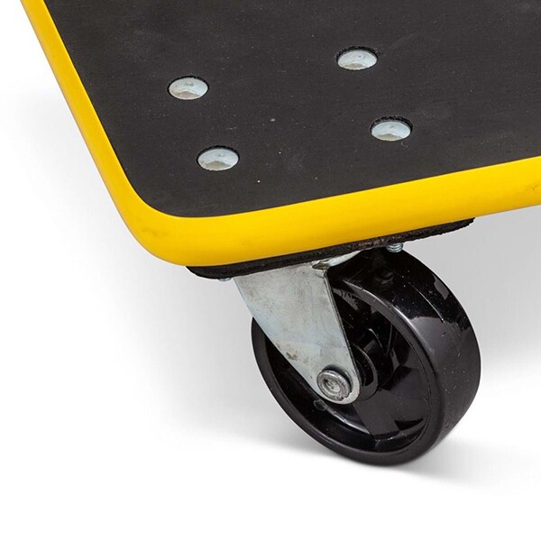 Carucior tip platforma STANLEY SXWT-MS572, 4 roti, placaj multistrat