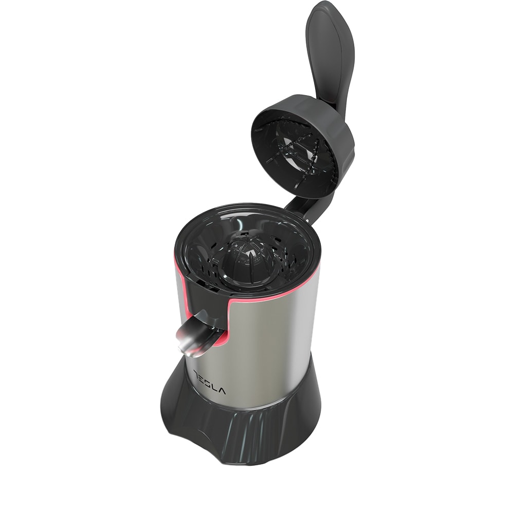 Storcator citrice TESLA CJ301BX, 0.65l, 300W, 1 treapta viteza, negru-argintiu