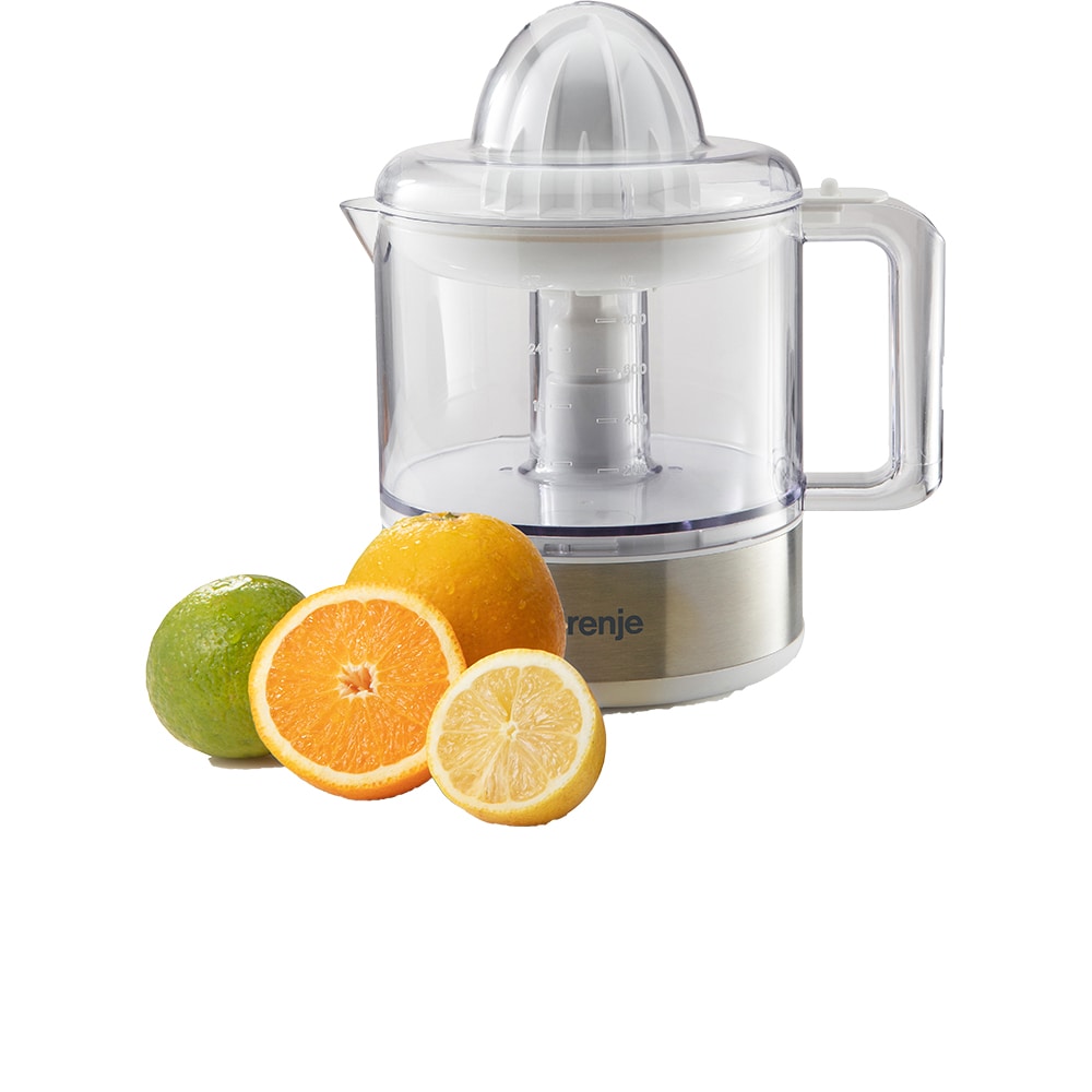 Storcator citrice GORENJE CJ30E, 0.8l, 30W, 1 treapta viteza, alb-argintiu