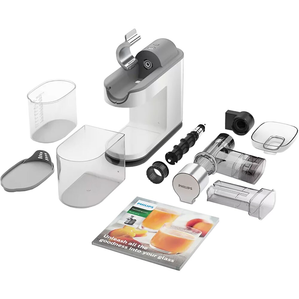 Storcator fructe si legume PHILIPS Avance Collection HR1945/80, 1l, 200W, alb - gri 