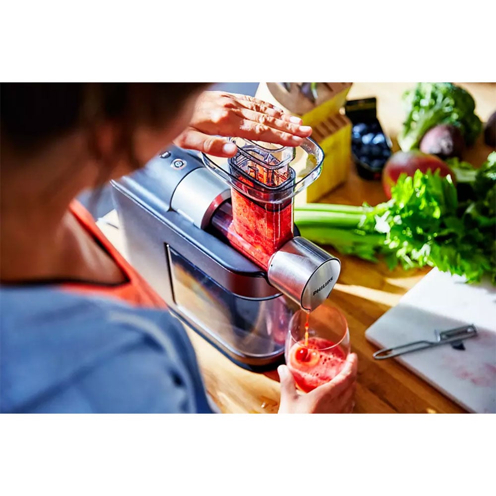 Storcator fructe si legume PHILIPS Avance Collection HR1945/80, 1l, 200W, alb - gri 