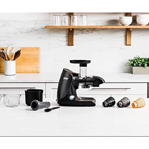 Storcator fructe si legume NINJA JC100EU, 0.47l, 150W, gri inchis-negru