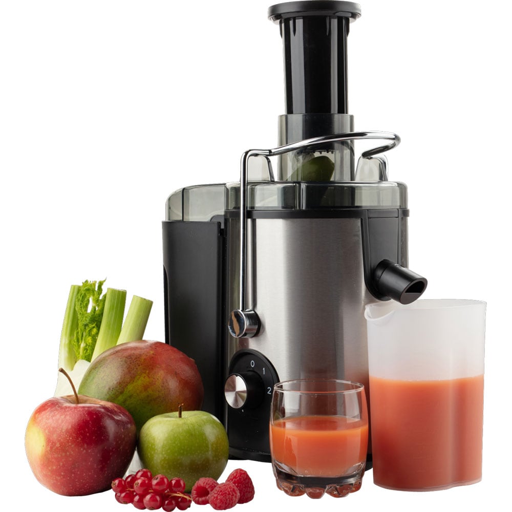 Storcator fructe si legume GORENJE JC400E, 0.6l, 150W, viteza variabila, negru-argintiu