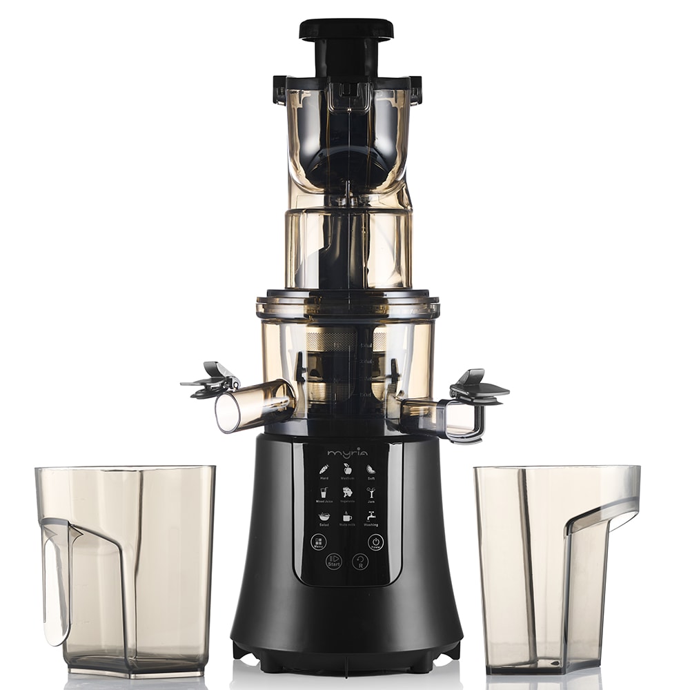 Storcator fructe si legume MYRIA MY4447, 1l, 200W, 1 treapta putere, negru