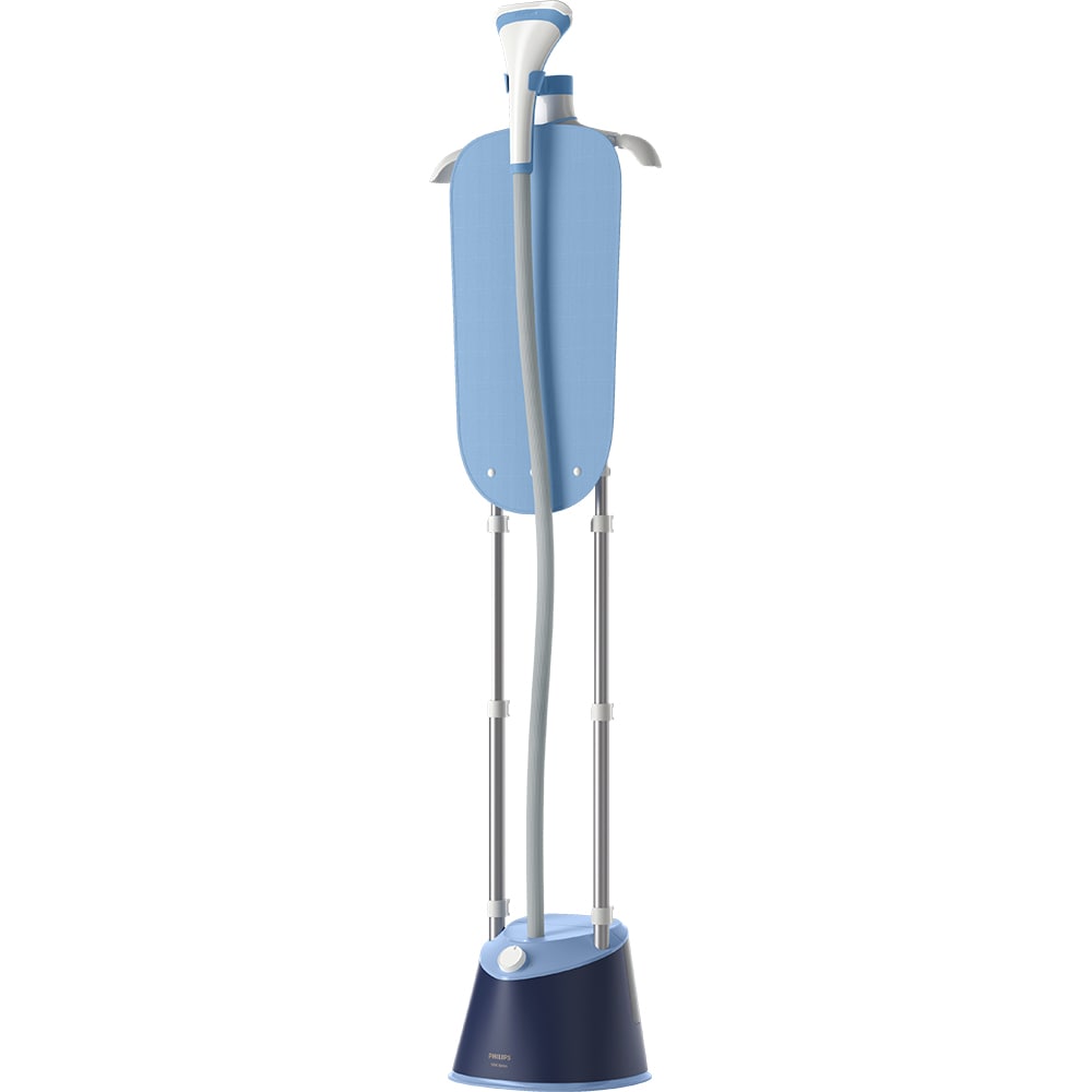 Aparat de calcat vertical PHILIPS Seria 1000 STE1030/20, 1800W, 1.8l, albastru-alb