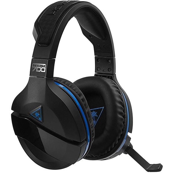 Casti Gaming wireless TURTLE BEACH Stealth 700P, DTS 7.1 surround, ANC, USB, negru-albastru