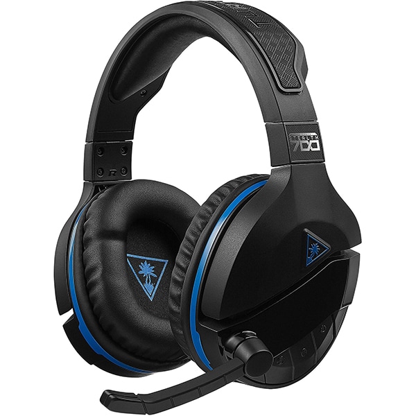 Casti Gaming wireless TURTLE BEACH Stealth 700P, DTS 7.1 surround, ANC, USB, negru-albastru