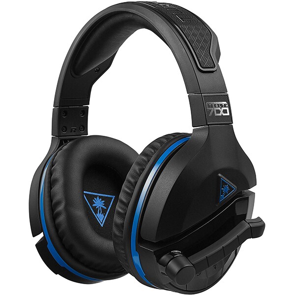 Casti Gaming wireless TURTLE BEACH Stealth 700P, DTS 7.1 surround, ANC, USB, negru-albastru