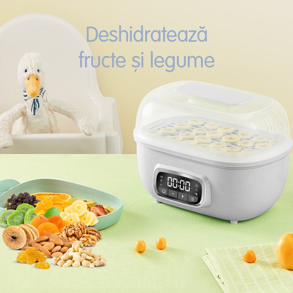 Sterilizator electric EASYCARE EASY00240, 500W, alb-argintiu