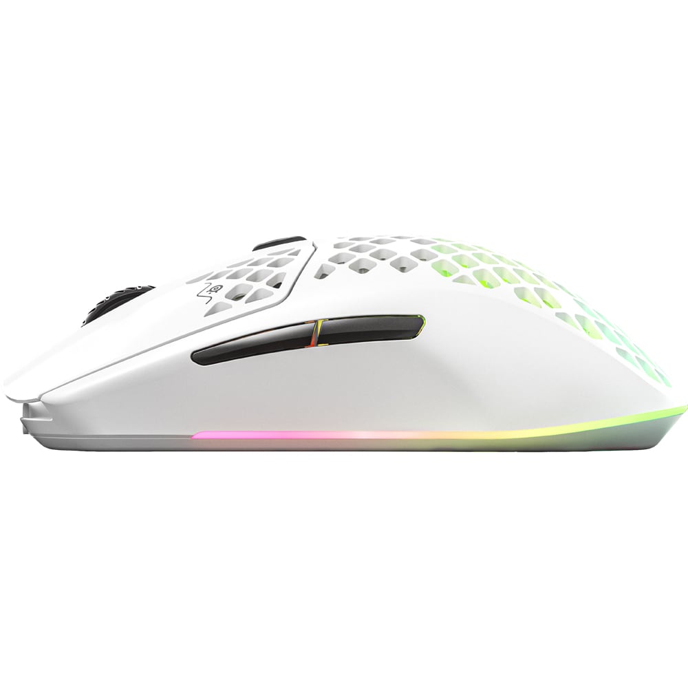 Mouse Gaming Wireless STEELSERIES Aerox 3, 18000 dpi, Snow