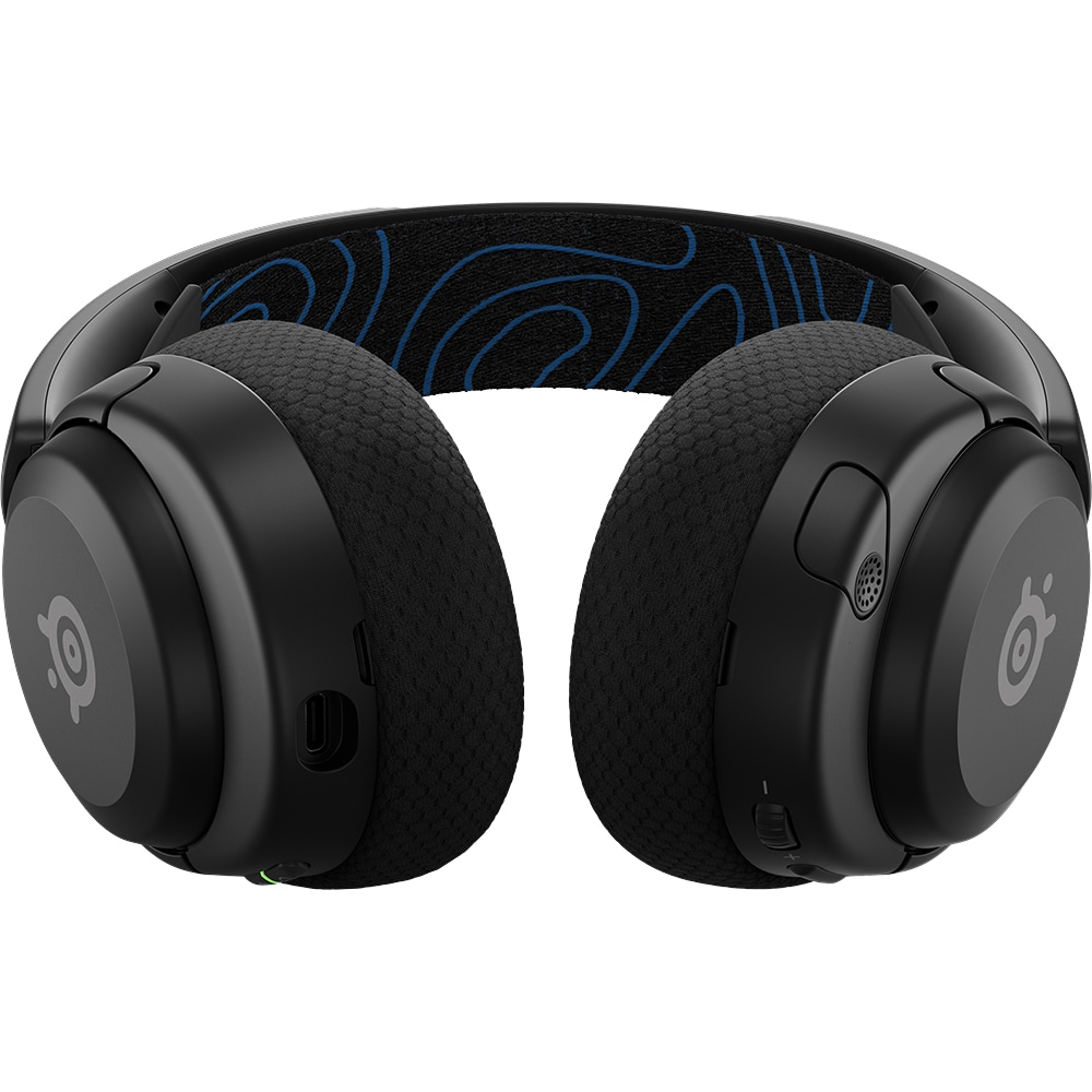 Casti Gaming Wireless STEELSERIES Arctis Nova 5P Wireless, Spatial Audio, multiplatforma, negru