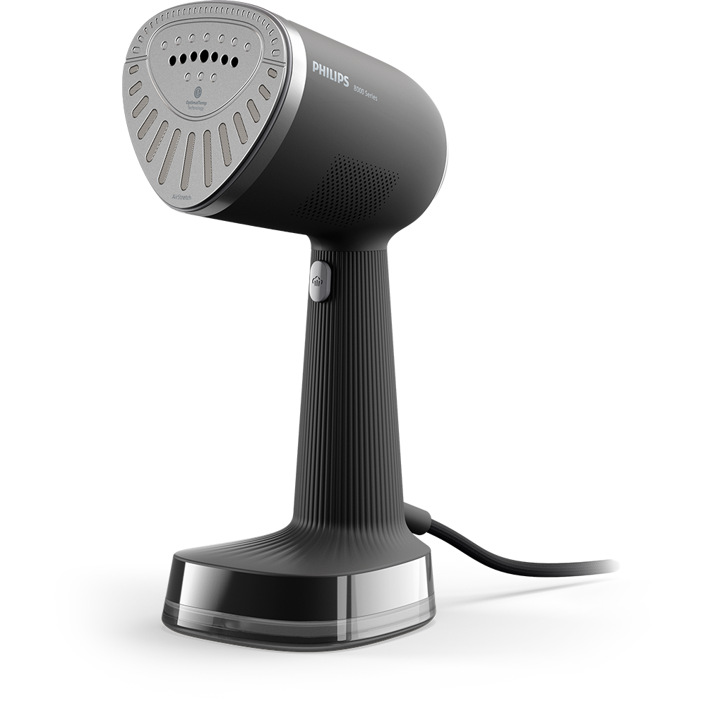Aparat de calcat vertical PHILIPS Seria 8000 STH8040/80, 1500W, 0.2l, gri antracit
