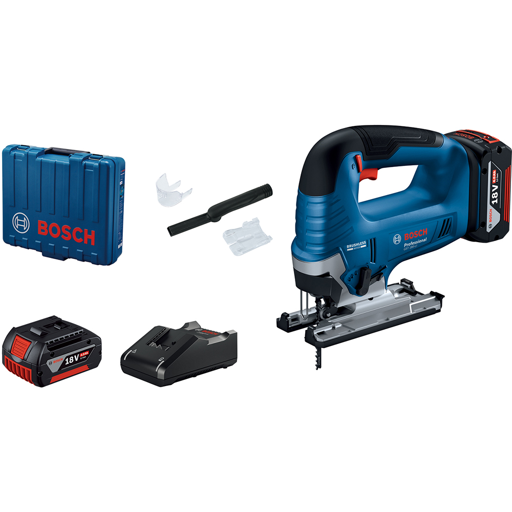 Fierastrau pendular BOSCH PROFESSIONAL GST 185-LI, 125mm, albastru