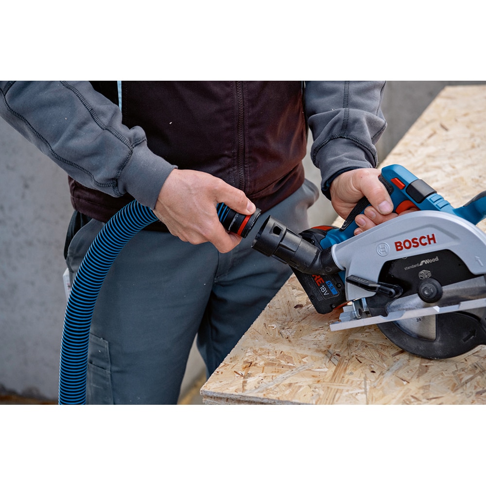 Fierastrau circular BOSCH PROFESSIONAL GKS 185-LI, 165mm F.A. LBOXX, albastru