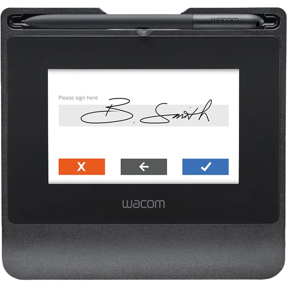 Pad semnatura digitala WACOM STU-540, cu Sign Pro PDF, negru