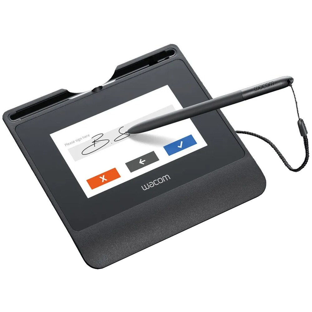 Pad semnatura digitala WACOM STU-540, cu Sign Pro PDF, negru