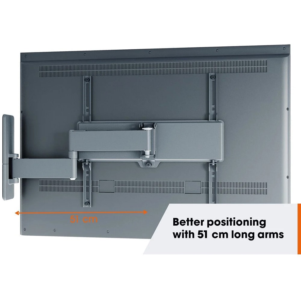 Suport TV perete VOGEL'S TVM 1443, reglabil, 32-65", 25kg, negru
