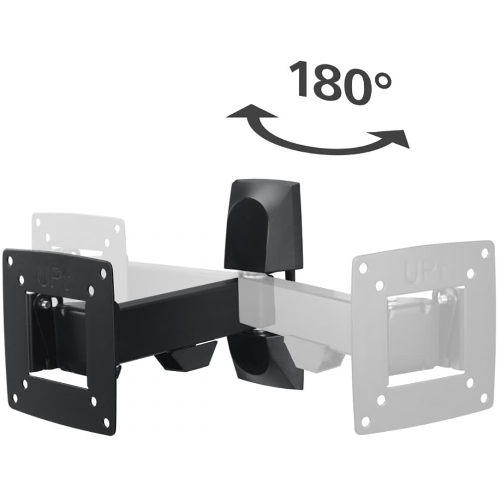 Suport TV perete HAMA 220820, reglabil, 10-26", 15kg, negru