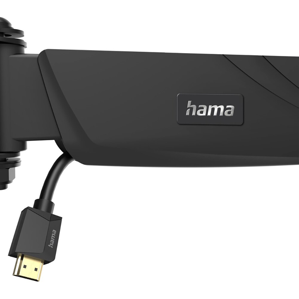 Suport TV perete HAMA 220864, reglabil, 19-48", 20kg, negru