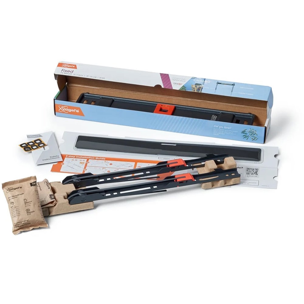 Suport TV perete VOGEL'S TVM 3403, fix, 32-77", 50kg, negru
