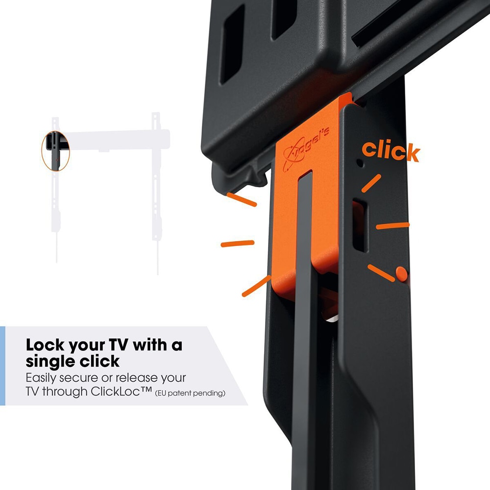 Suport TV perete VOGEL'S TVM 3413, reglabil, 32-65", 25kg, negru