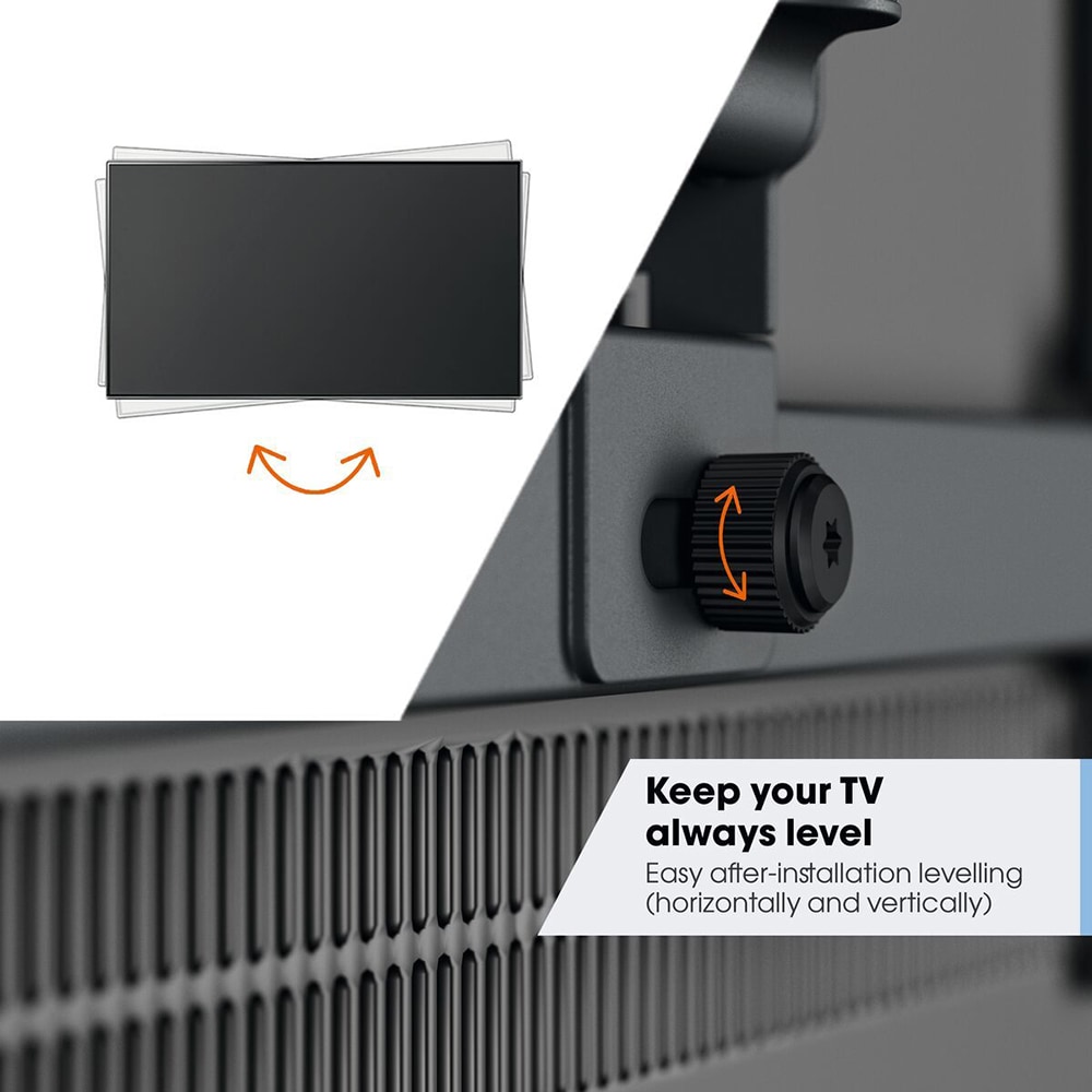 Suport TV perete VOGEL'S TVM 3443, reglabil, 32-65", 25kg, negru