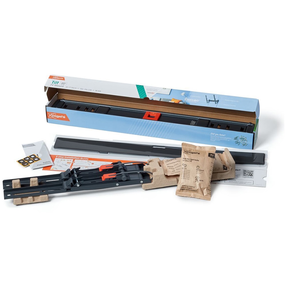 Suport TV perete VOGEL'S TVM 3613, reglabil, 40-77", 35kg, negru