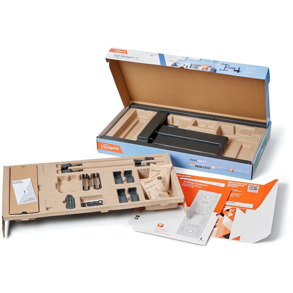 Suport TV perete VOGEL'S OLED TVM 3663, reglabil, 40-77", 35kg, negru