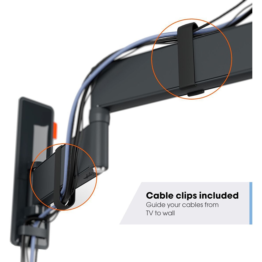 Suport TV perete VOGEL'S OLED TVM 3663, reglabil, 40-77", 35kg, negru