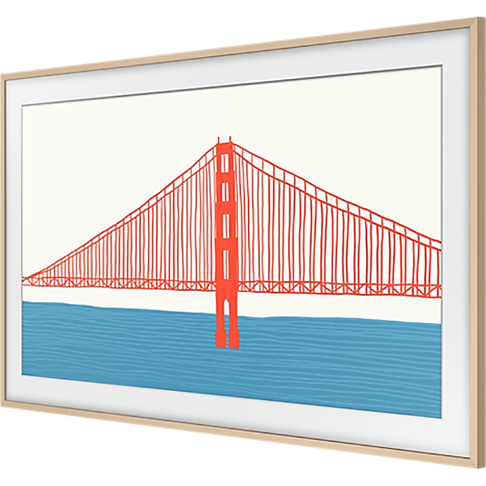 Rama TV personalizata SAMSUNG VG-SCFA43BEBXC pentru The Frame TV (2021) 43LS03A, bej