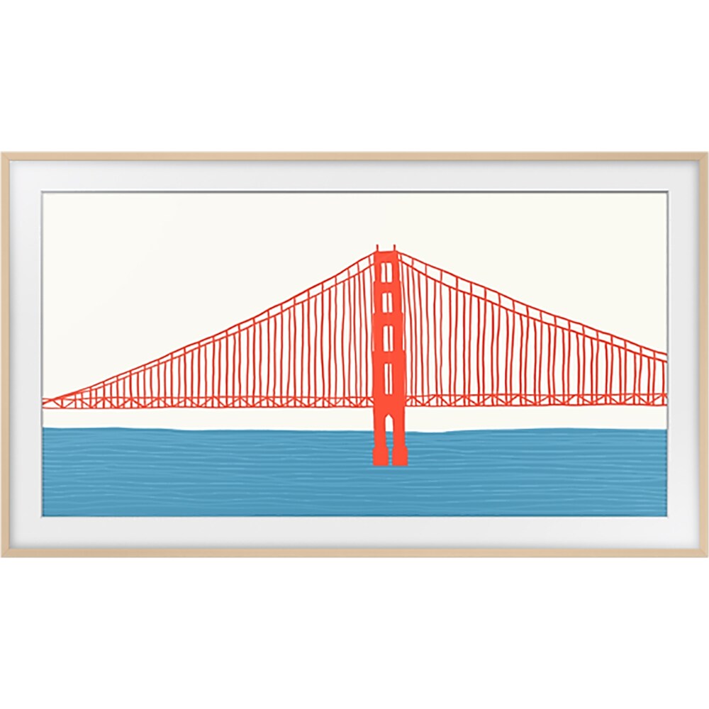 Rama TV personalizata SAMSUNG VG-SCFA55BEBXC pentru The Frame TV (2021) 55LS03A, bej