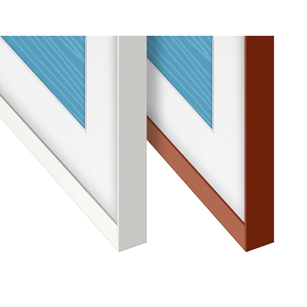 Rama TV personalizata SAMSUNG VG-SCFA85WTBXC pentru The Frame TV (2021) 85LS03A, alb