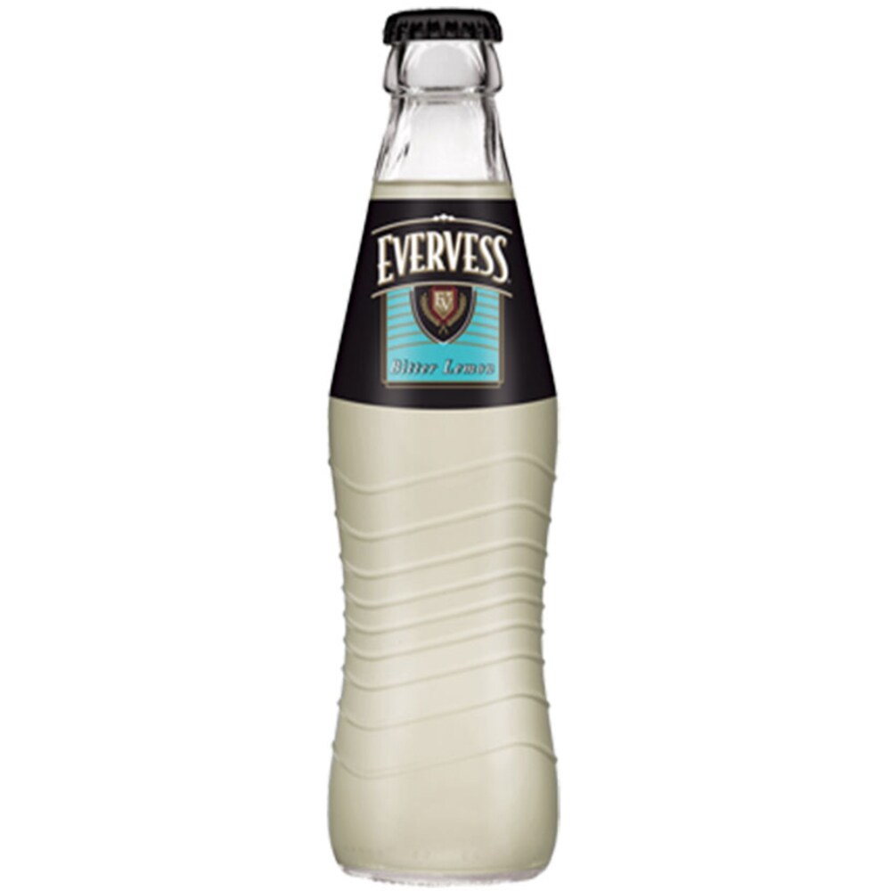 Bautura racoritoare carbogazoasa EVERVESS Bitter Lemon bax 0.25L x 24 sticle
