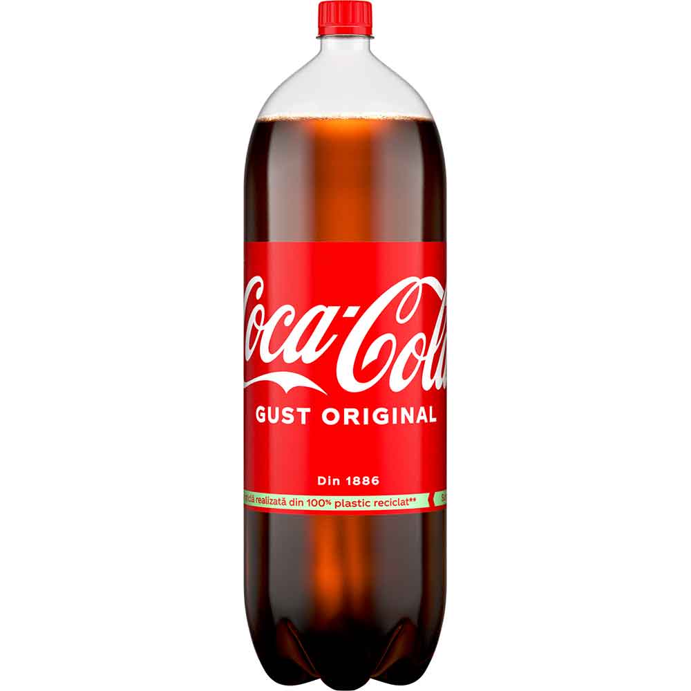 Bautura racoritoare carbogazoasa COCA-COLA bax 2.5L x 6 sticle