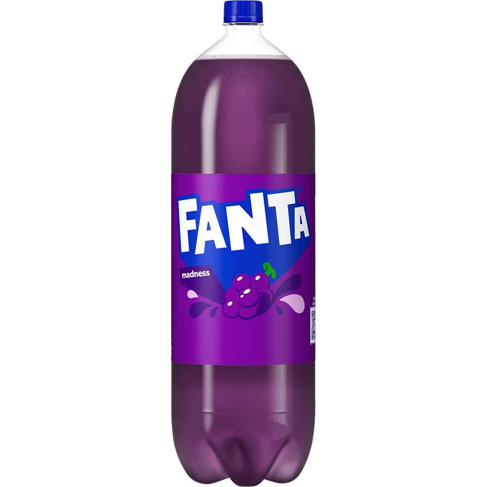 Bautura racoritoare carbogazoasa FANTA Madness Struguri bax 2.5L x 6 sticle