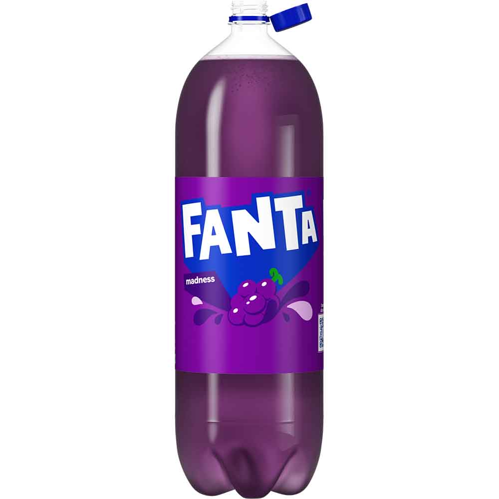 Bautura racoritoare carbogazoasa FANTA Madness Struguri bax 2.5L x 6 sticle