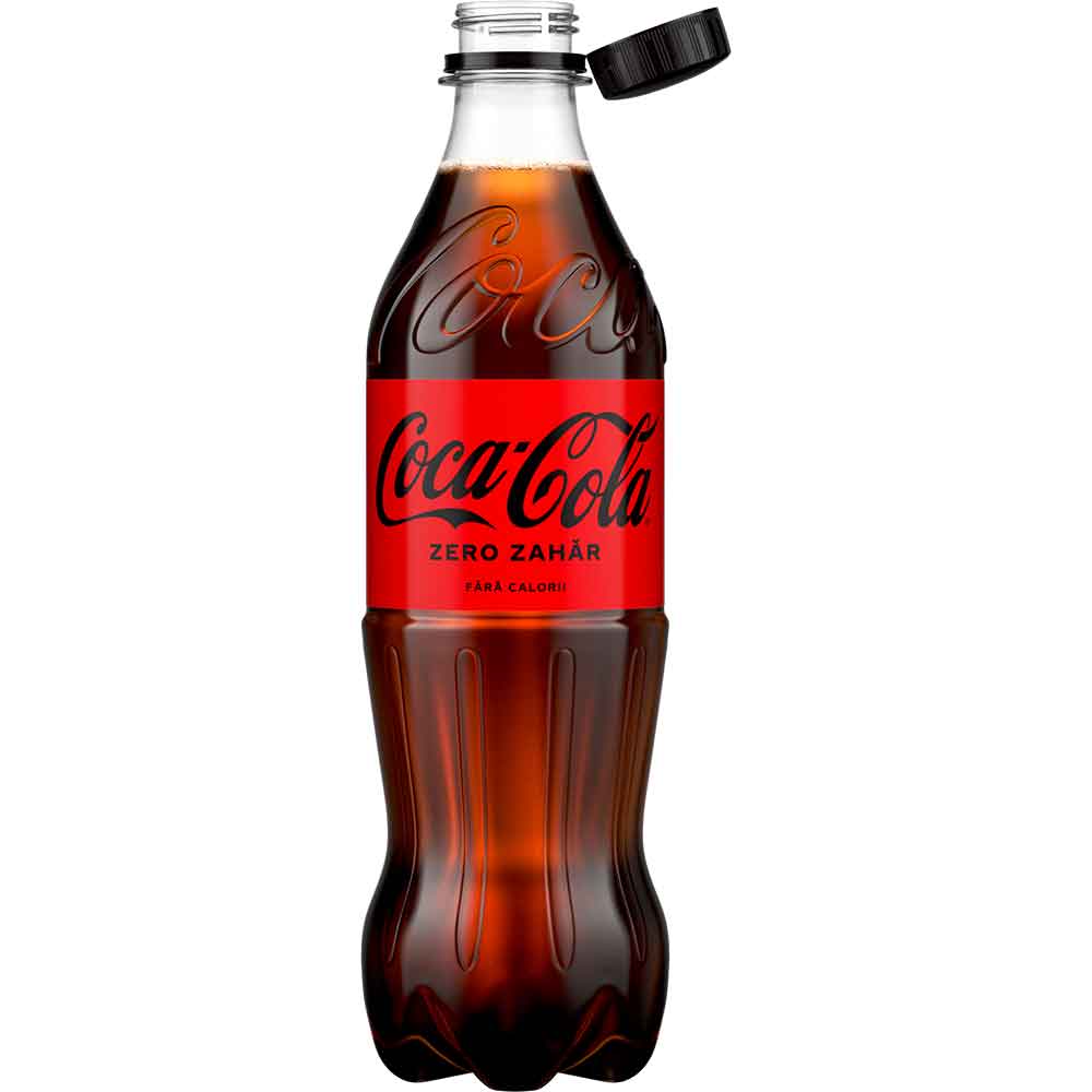 Bautura racoritoare carbogazoasa COCA-COLA Zero Zahar bax 0.5L x 12 sticle