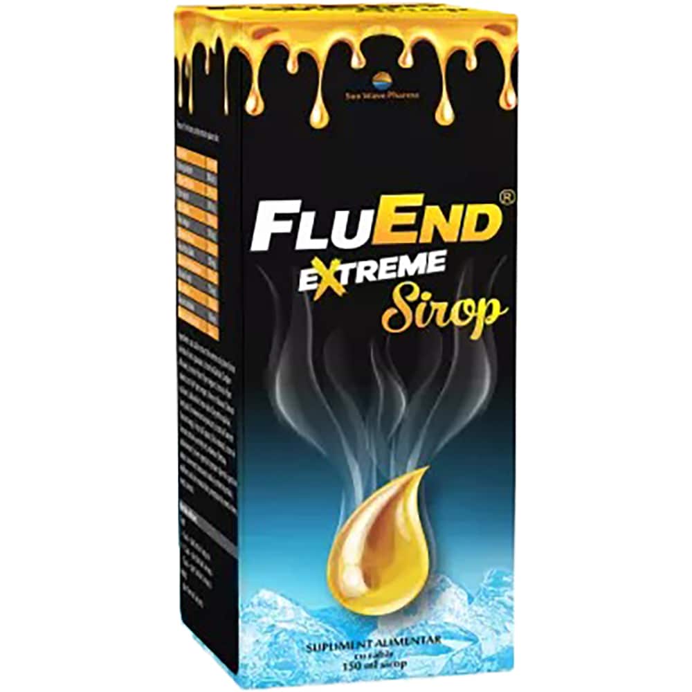 Supliment alimentar Fluend Extreme Sirop, 150 ml, SUN WAVE PHARMA