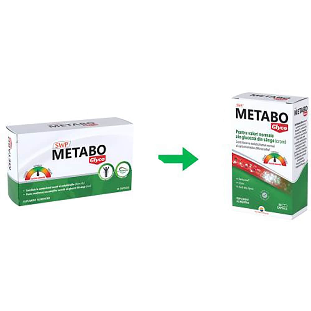 Supliment alimentar Metabo Glyco, 30 capsule, SUN WAVE PHARMA