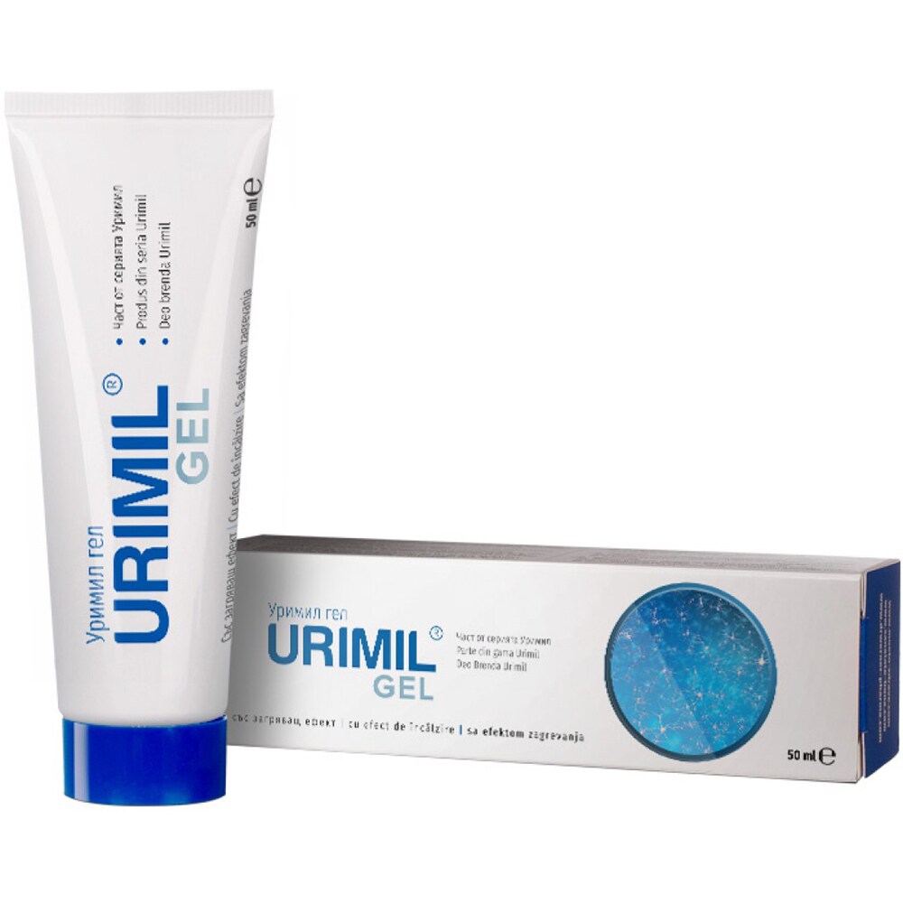 Supliment alimentar Urimil Gel cu Canabidiol, 50 ml, NATURPHARMA