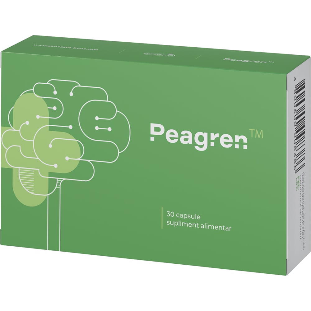 Supliment alimentar Peagren, 30 capsule, NATURPHARMA